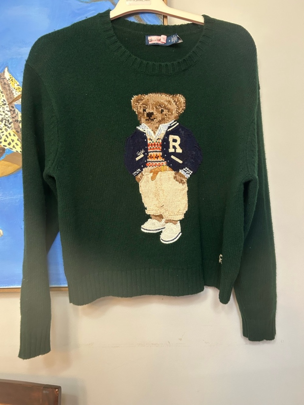 Polo Ralph Lauren Polo Bear wool and cashmere sweater - size M